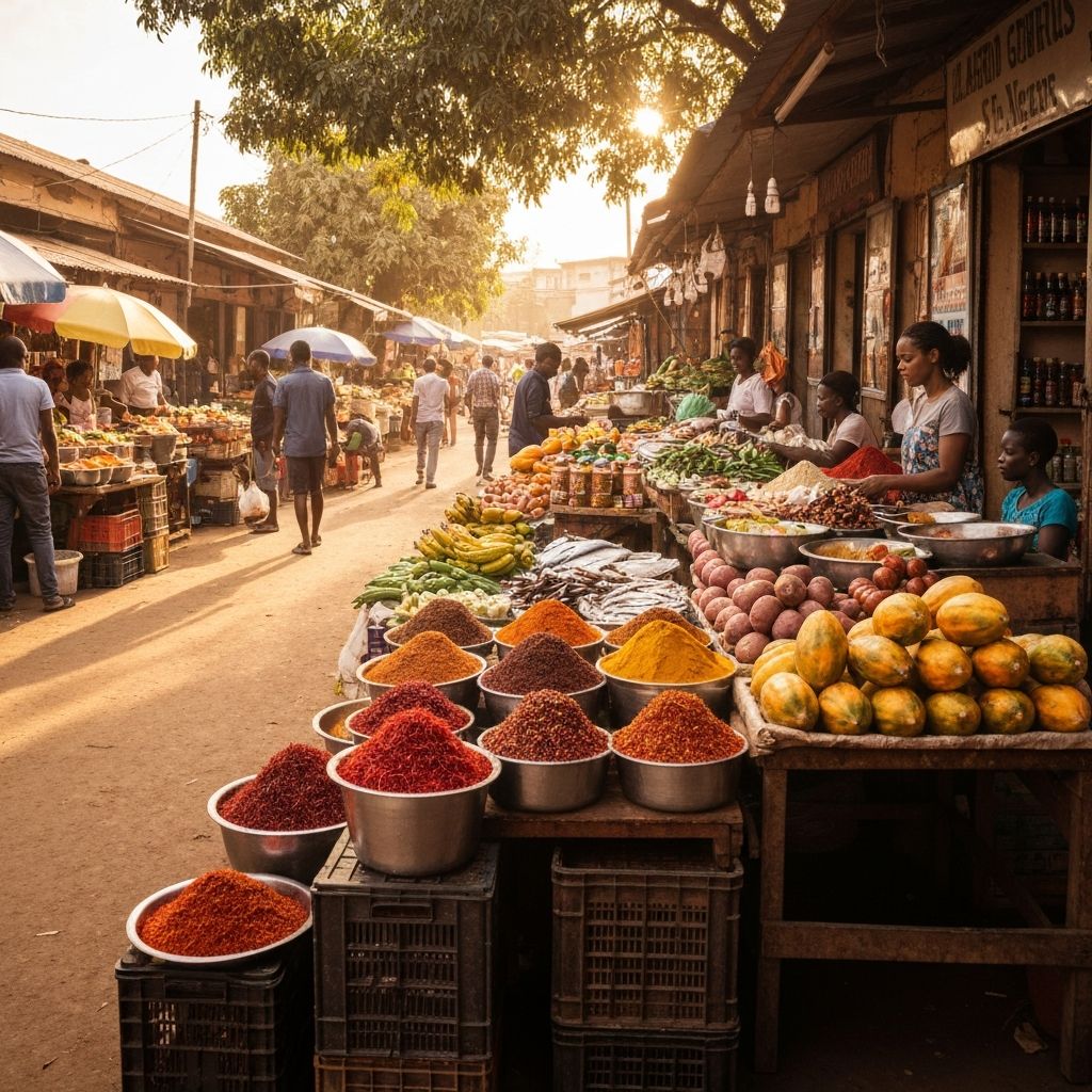 March\u00e9 alimentaire halal \u00e0 Madagascar